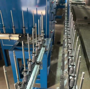ไส้กรองเบนซินและดีเซล Automatic Electrostatic Powder Coating Line L12m