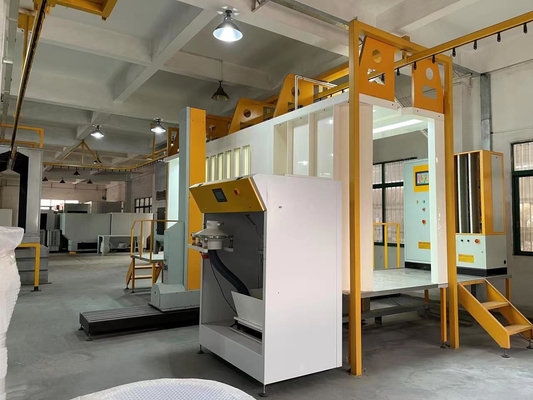 เครื่องเคลือบผงอัตโนมัติที่มีอัตราการกู้คืนสูงและใช้งานง่าย