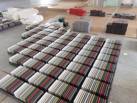 สายเคลือบผงอัตโนมัติ 40m / ชั่วโมงสำหรับแผ่นไม้เฟอร์นิเจอร์ไม้ Mdf
