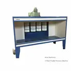 ประสิทธิภาพมือ Powder Coating Booth 4 เครื่องกรอง Powder Recycler