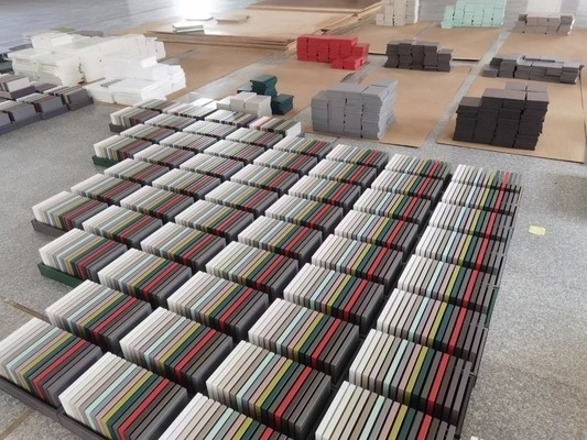 สายเคลือบผงอัตโนมัติ 40m / ชั่วโมงสำหรับแผ่นไม้เฟอร์นิเจอร์ไม้ Mdf