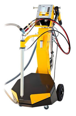 2B กล่องให้อาหารเครื่องเคลือบผงไฟฟ้าสถิต