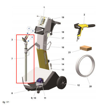 1009679 อุปกรณ์เคลือบอะไหล่ เครื่องลื่น / เครื่องดูด Pro B