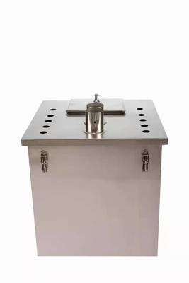 550x550mm ความหนาสูงสี่เหลี่ยม Powder Coating Hopper