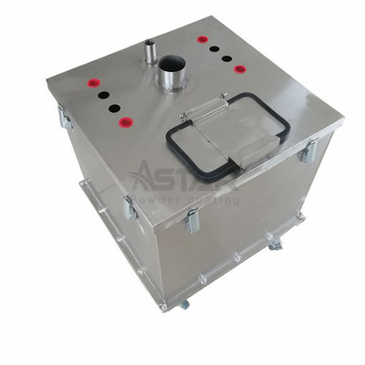 550x550mm ความหนาสูงสี่เหลี่ยม Powder Coating Hopper