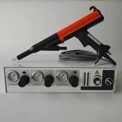เครื่องปืนเคลือบผงโลหะแดง Nordson