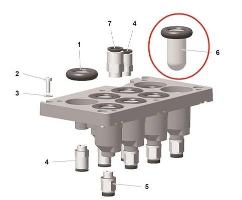 1019470 อะไหล่เคลือบผงสำหรับปั๊มผง Pp07