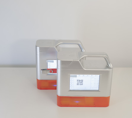 เครื่องพิมพ์เลเซอร์มือถือพัดลมคูลเลอร์ 5W พิมพ์ในเครื่องหมายตำแหน่ง