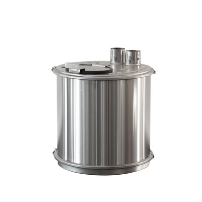 ทุกประเภทของฝุ่นเคลือบรอบ Fluidizing Hopper ไม่ржаาว