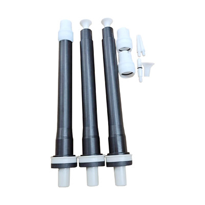สายตรง 250 มม ครบถ้วน Flat Jet Nozzle อิเล็กตรอน E Gun Nozzle Extension Kit