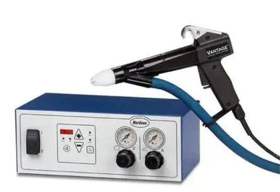 เครื่องพ่นสีฝุ่นไฟฟ้าสถิต Nordson Vantage แบบแมนนวล