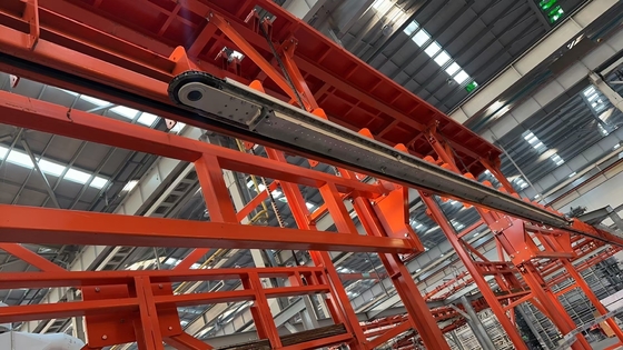 โปรไฟล์อลูมิเนียมแนวราบ ระบบขนส่งฟรีพลังงาน สายเคลือบผง