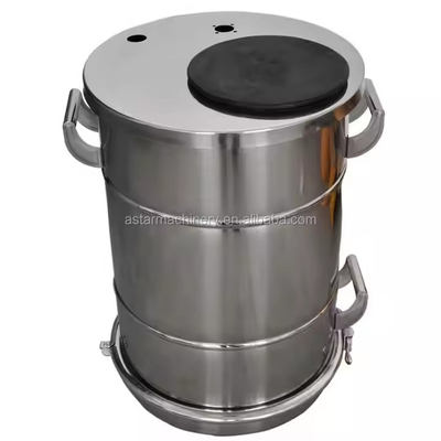 PH150D-24-D สแตนเลสกลม Hopper ผิวขาวรีไซเคิล OEM ปรับแต่ง
