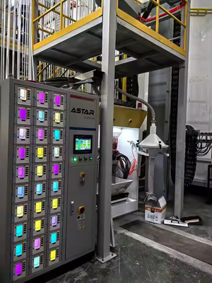 ASTAR Smart Control Master PLC Control กระดาษเคลือบกระเป๋ากระเป๋าอุปกรณ์การทาสีเทคโนโลยีสูง