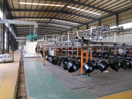 สายเคลือบผงไฟฟ้าสถิตฮับล้ออัตโนมัติ