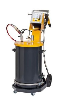 GEMA Fluidizing Hopper แบบถอดได้ การเชื่อมแบบไม่มีรอยต่อ