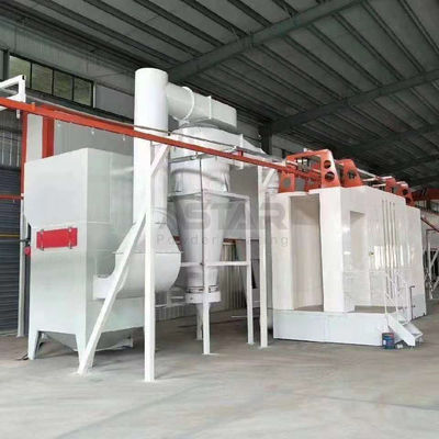 บูธสเปรย์เคลือบผง PP Large Cyclone Recovery