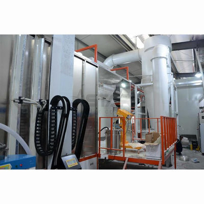 บูธสเปรย์เคลือบผงไฟฟ้าสถิตป้องกันการระเบิดอัตโนมัติ Explo