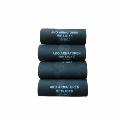 15MM NW15 ชิ้นส่วนอะไหล่เคลือบผง PP06 Pinch Valve Sleeve