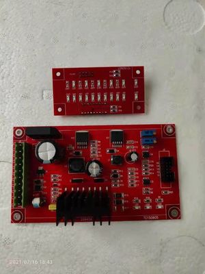 Single Adjust Led Display แผงวงจร 12v Pcb สำหรับการพ่นด้วยไฟฟ้าสถิต