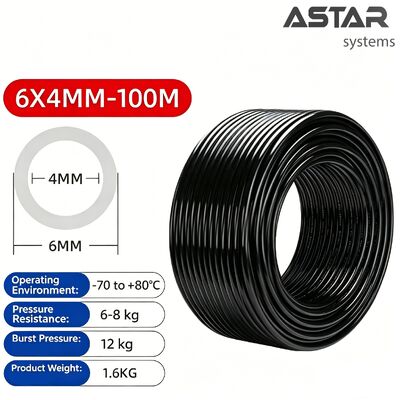 ท่อสีทนการกัดกร่อน Upe 6*4mm 8*5mm 8*6mm